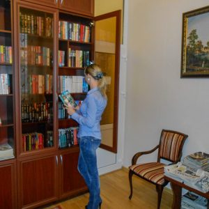 Библиотека в санатории Горячий ключ в городе Пятигорске - фотография