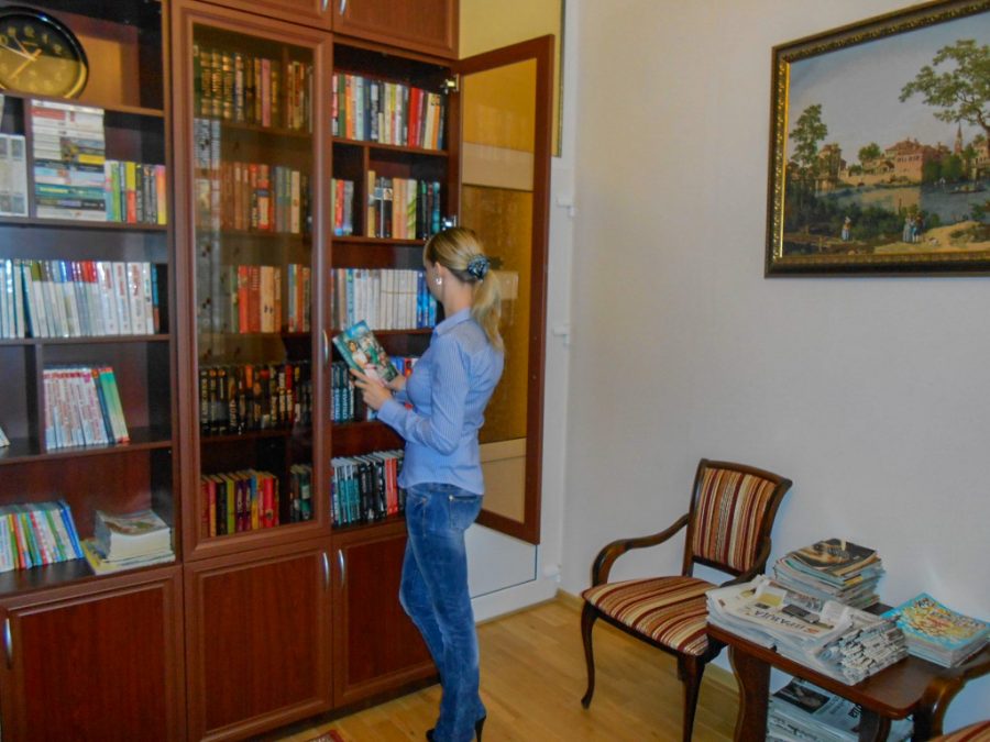 Библиотека в санатории Горячий ключ в городе Пятигорске - фотография