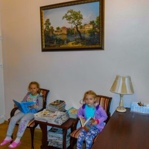 Библиотека в санатории Горячий ключ в городе Пятигорске - фотография