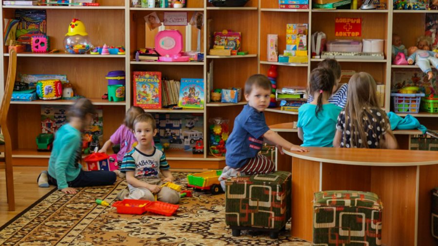 Детская комната в санатории Горячий ключ в городе Пятигорске - фотография