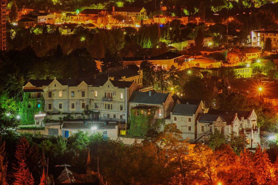 Общий вид санатория Горячий ключ в городе Пятигорске - фотография