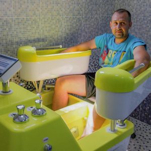 Вихревые ванны в санатории Горячий ключ в городе Пятигорске - фотография