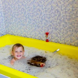 Пенно солодковая ванна в санатории Горячий ключ в городе Пятигорске - фотография