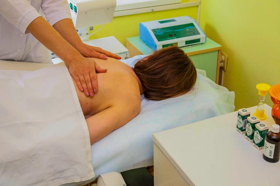 Массаж в санатории Горячий ключ в городе Пятигорске - фотография