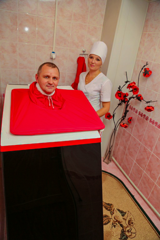 Сухая углекислая ваннав санатории Горячий ключ в городе Пятигорске - фотография