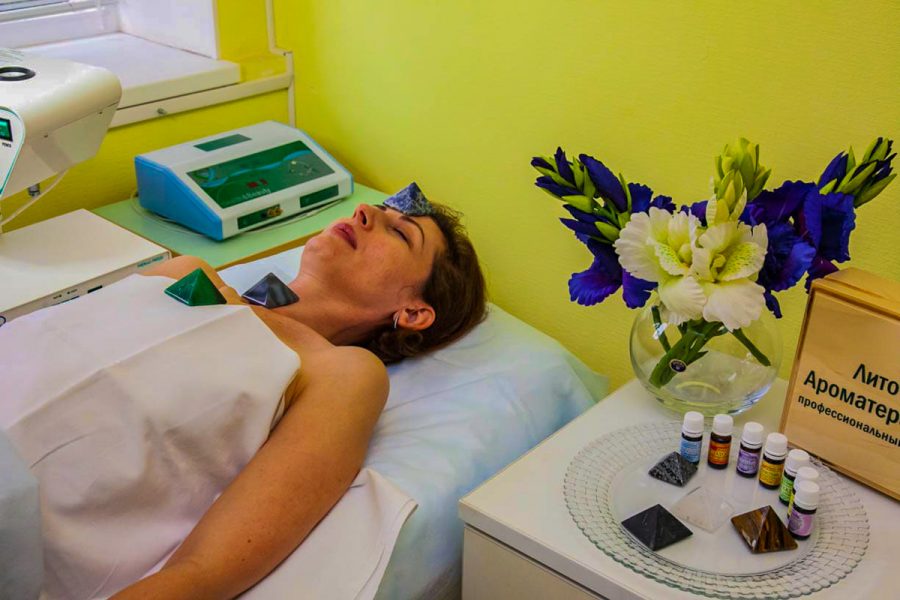 Литотерапия в санатории Горячий ключ в городе Пятигорске - фотография