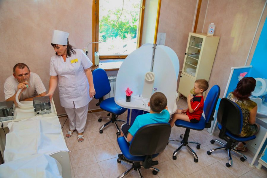 Ингаляции в санатории Горячий ключ в городе Пятигорске - фотография