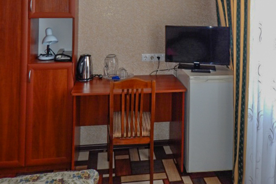 Одноместный однокомнатный номер в санатории Горячий ключ в городе Пятигорске - фотография