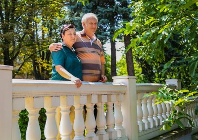 Территория в санатории Горячий ключ в городе Пятигорске - фотография