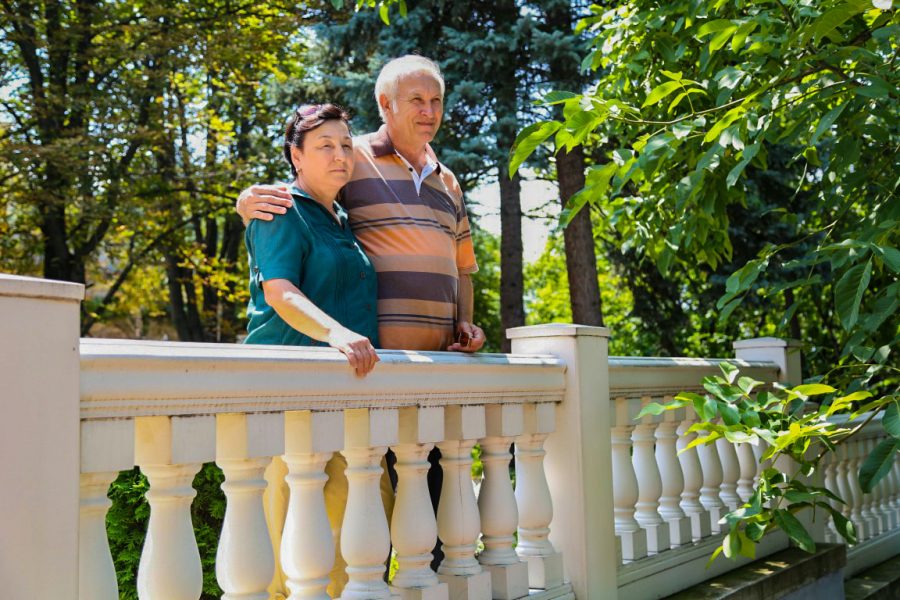 Территория в санатории Горячий ключ в городе Пятигорске - фотография